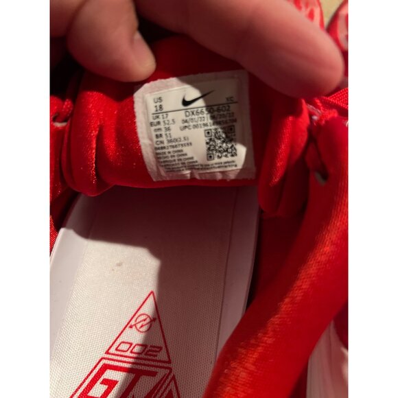 Nike Air Zoom GT Cut 2 TB 'University Red' Shoes - NWT Size 18 - Picture 12 of 12